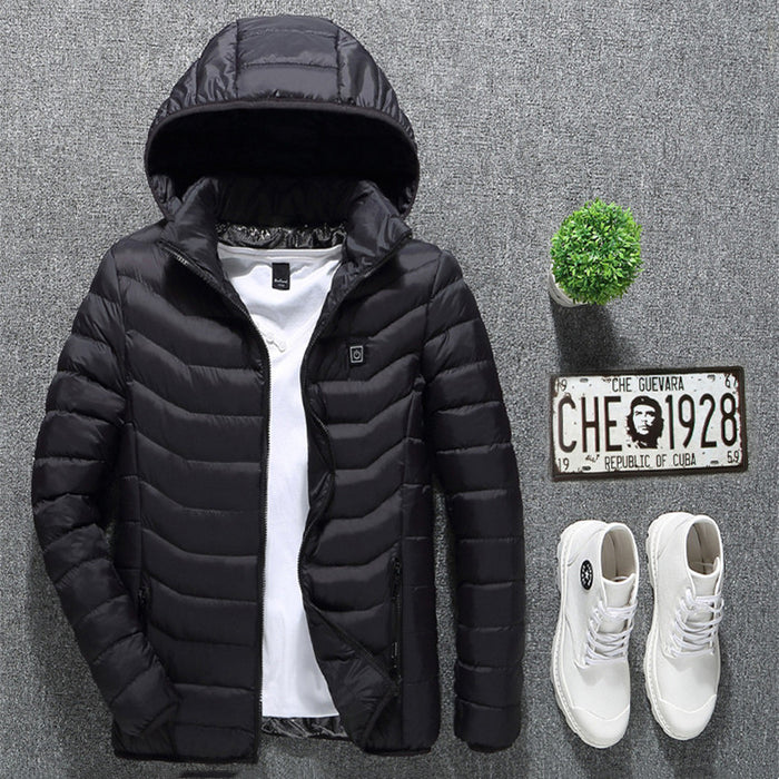 USB Heated Cotton Jacket for Men